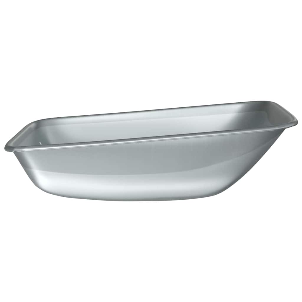 vidaXL Zastąpienie tacy widlaka Srebrny 80 x 60 x 25 cm Stal