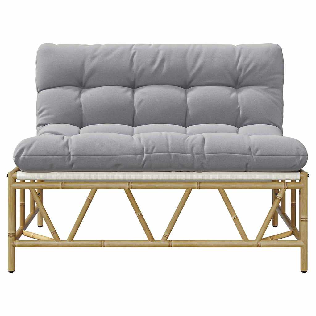 vidaXL Siedziska na zewnątrz Jasnoszary 110 x 74,5 x 71 cm Stal