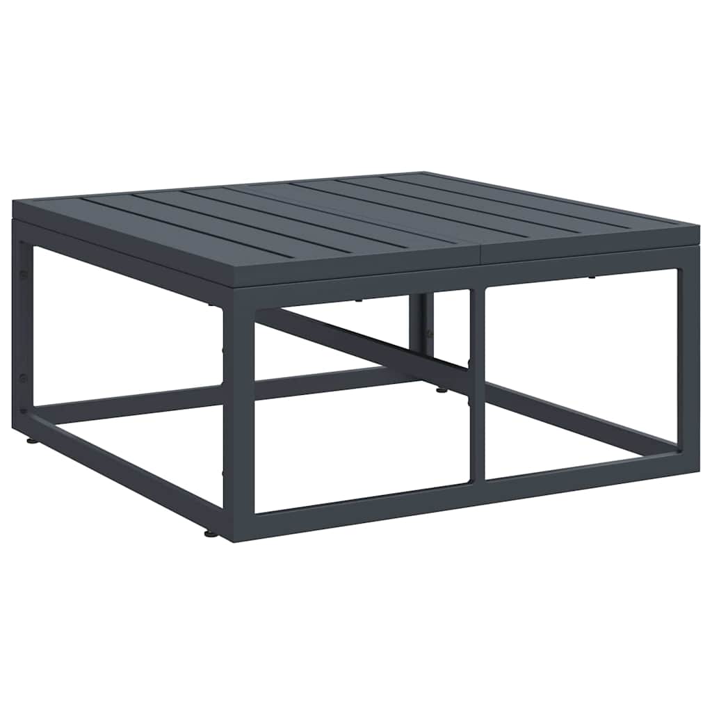 vidaXL Meble Ogrodowe Antracyt 70 x 70,5 x 32 cm Stal
