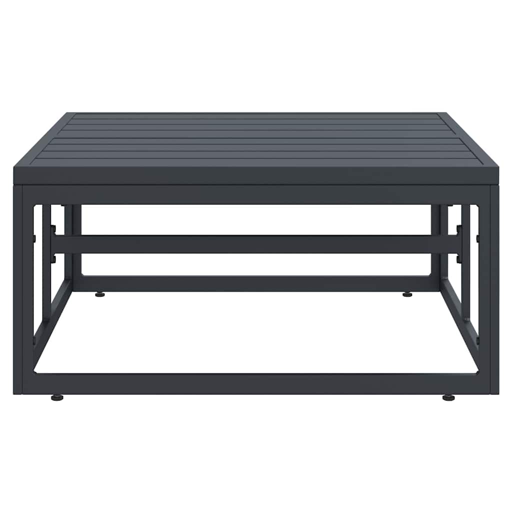 vidaXL Meble Ogrodowe Antracyt 70 x 70,5 x 32 cm Stal