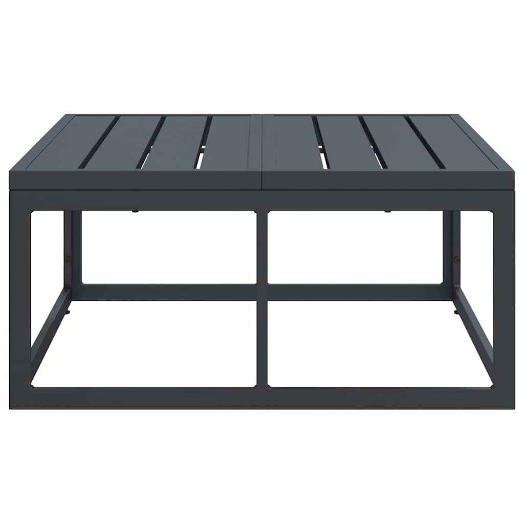vidaXL Meble Ogrodowe Antracyt 70 x 70,5 x 32 cm Stal
