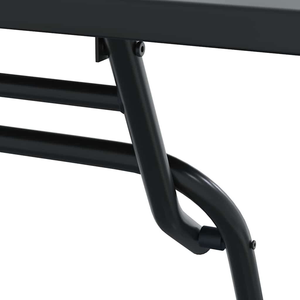 vidaXL Zestaw Bistro Ogrodowego 3 pcs Antracyt Stal
