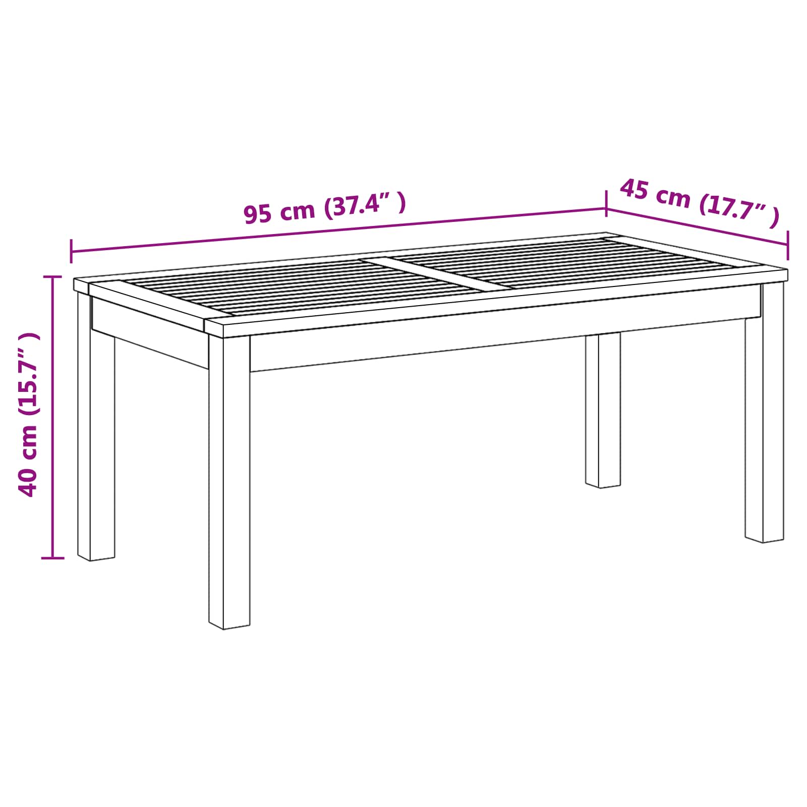 vidaXL Zestaw Sof na Ogród 3 pcs Naturalny Lite drewno teakowe