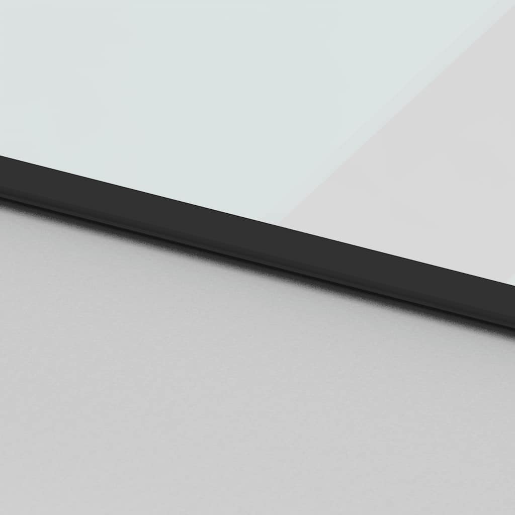 vidaXL Drzwi przesuwne z zestawem okuć czarne 102,5x205 cm