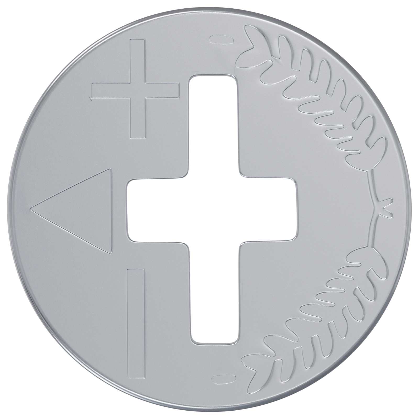 vidaXL Nakładki z zamkiem motylkowym 8372 pcs Srebrny Metal