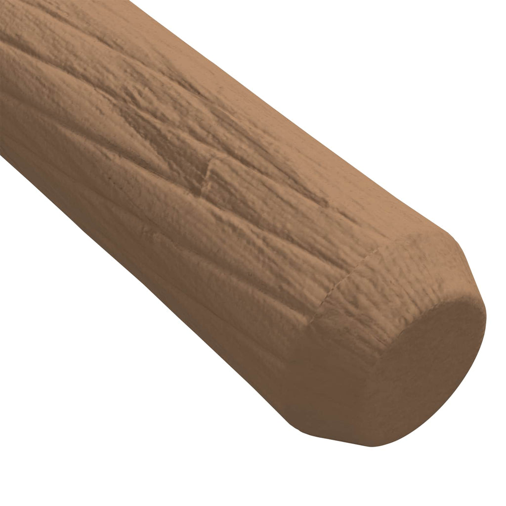vidaXL Drewniane kołki 2 pcs Brązowy Ø 8 x 35 mm Lite drewno