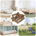 vidaXL Drewniane kołki 12 pcs Brązowy Ø 8 x 35 mm Lite drewno