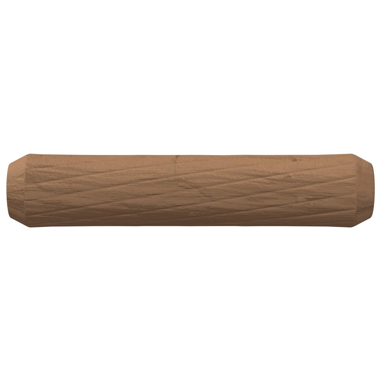 vidaXL Drewniane kołki 12 pcs Brązowy Ø 8 x 35 mm Lite drewno