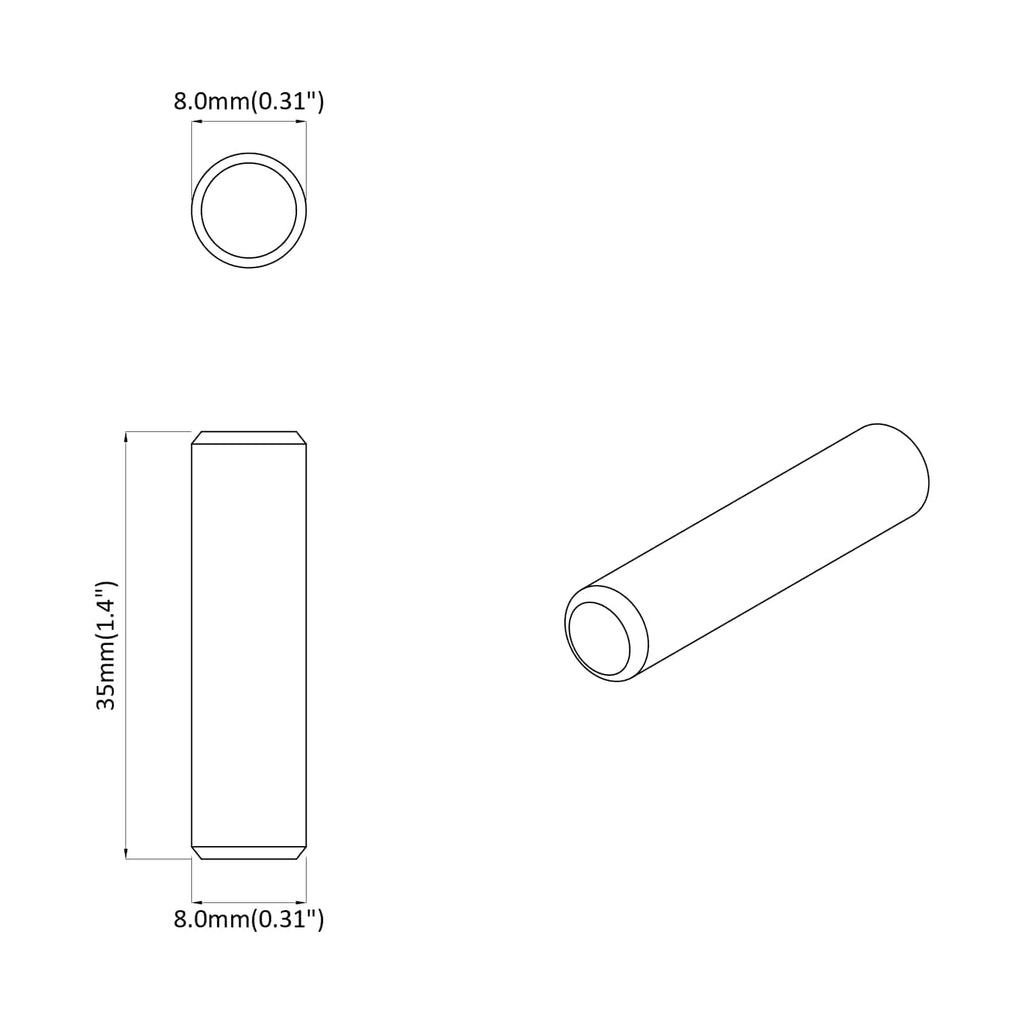 vidaXL Drewniane kołki 18000 pcs Brązowy Lite drewno