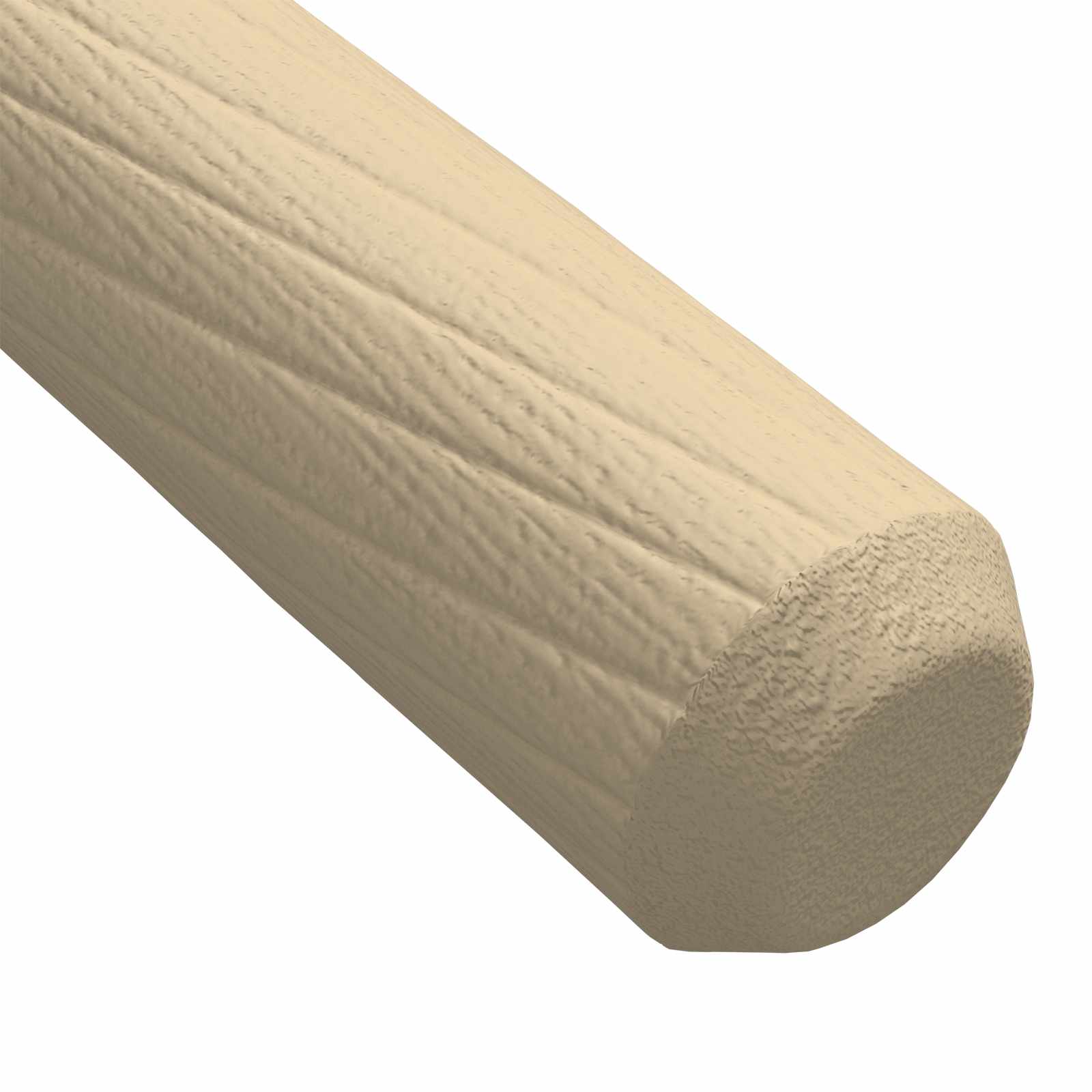 vidaXL Drewniane kołki 12 pcs Brązowy Ø 8 x 50 mm Lite drewno