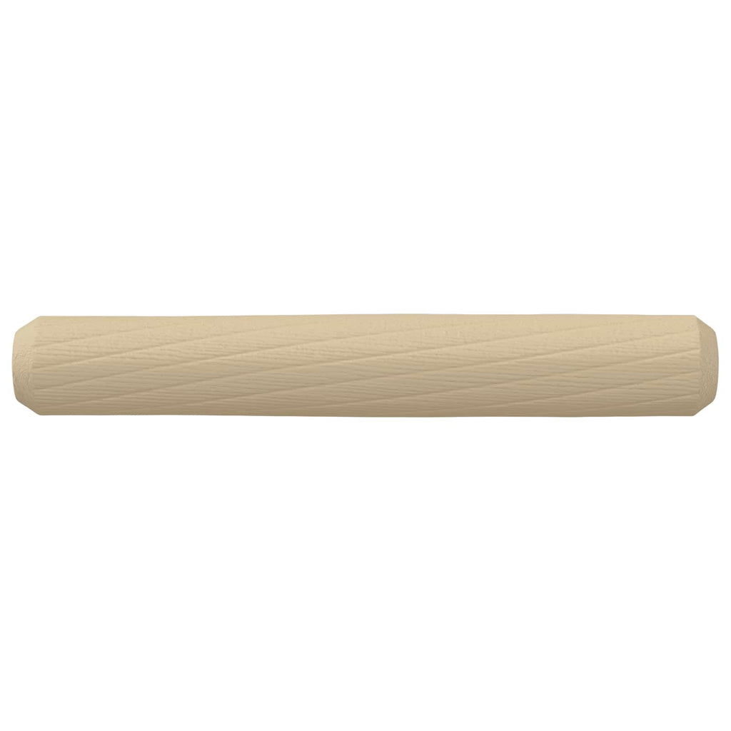 vidaXL Drewniane kołki 12 pcs Brązowy Ø 8 x 50 mm Lite drewno