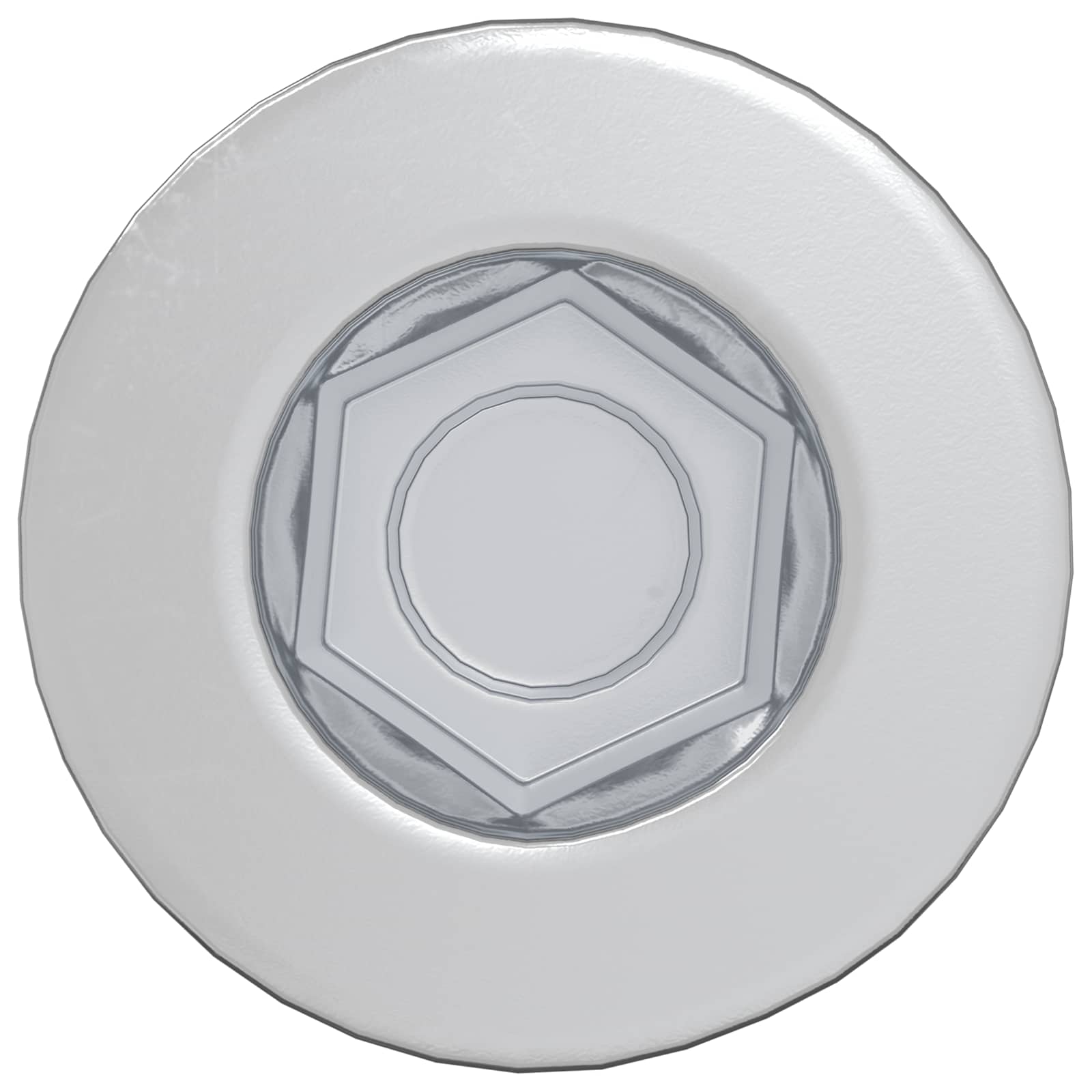 vidaXL Śruba z główką kapeluszową 2 pcs Srebrny M7 x 40 mm Stal