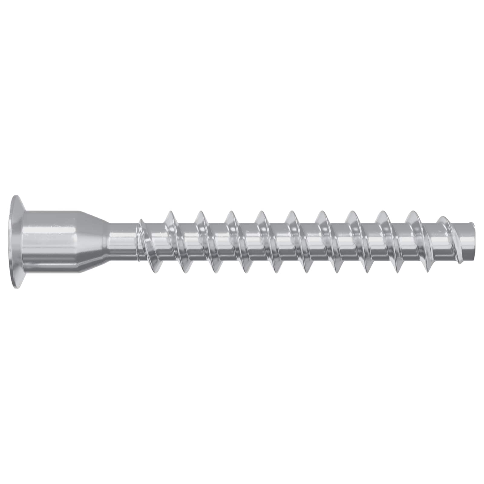 vidaXL Śruby confirmat 2 pcs Srebrny Ø7 x 50 mm Metal