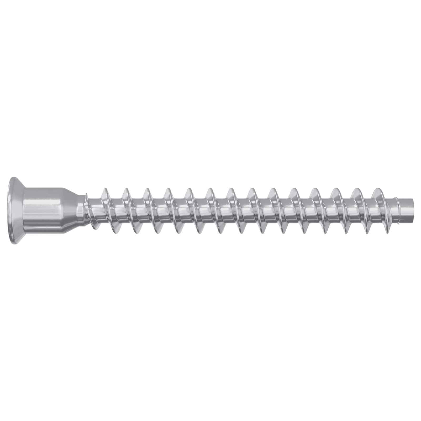 vidaXL Śruby confirmat 2 pcs Srebrny Ø7 x 58 mm Metal