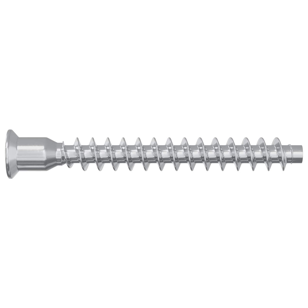 vidaXL Śruby confirmat 2100 pcs Srebrny Metal