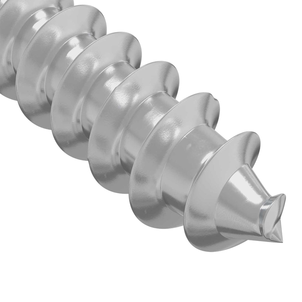 vidaXL Wkręty Drewniane 12 pcs Srebrny M6 x 70 mm Stal