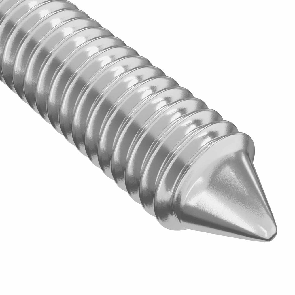 vidaXL Śruby meblowe 2 pcs Srebrny M6 x 60 mm Stal