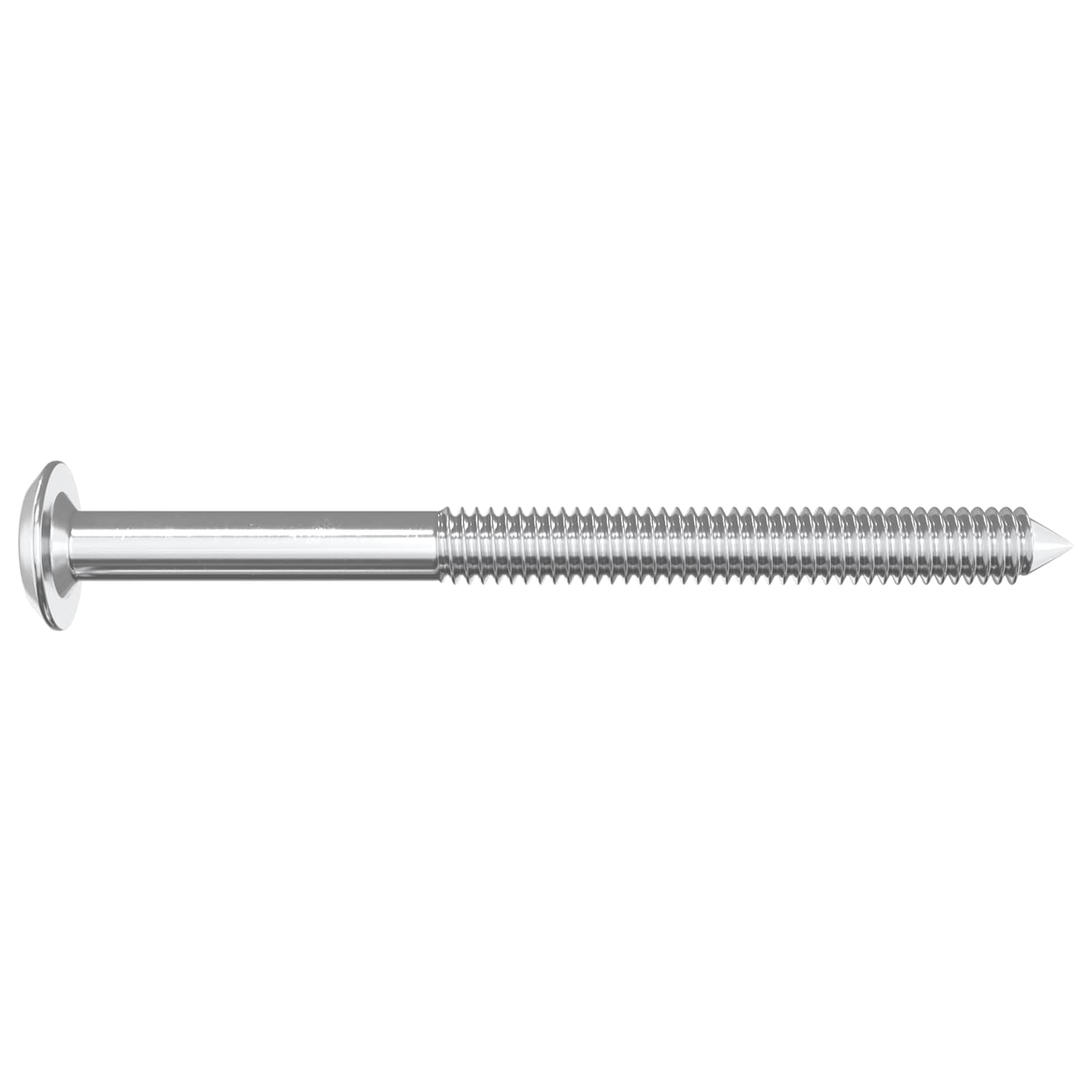 vidaXL Śruby meblowe 1400 pcs Srebrny Stal