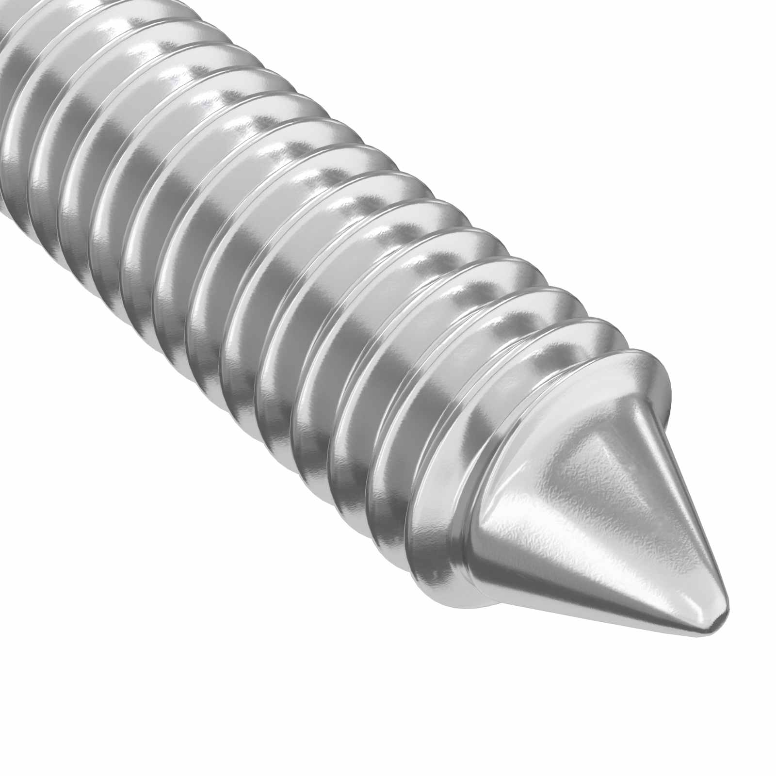 vidaXL Śruby meblowe 12 pcs Srebrny M6 x 100 mm Stal