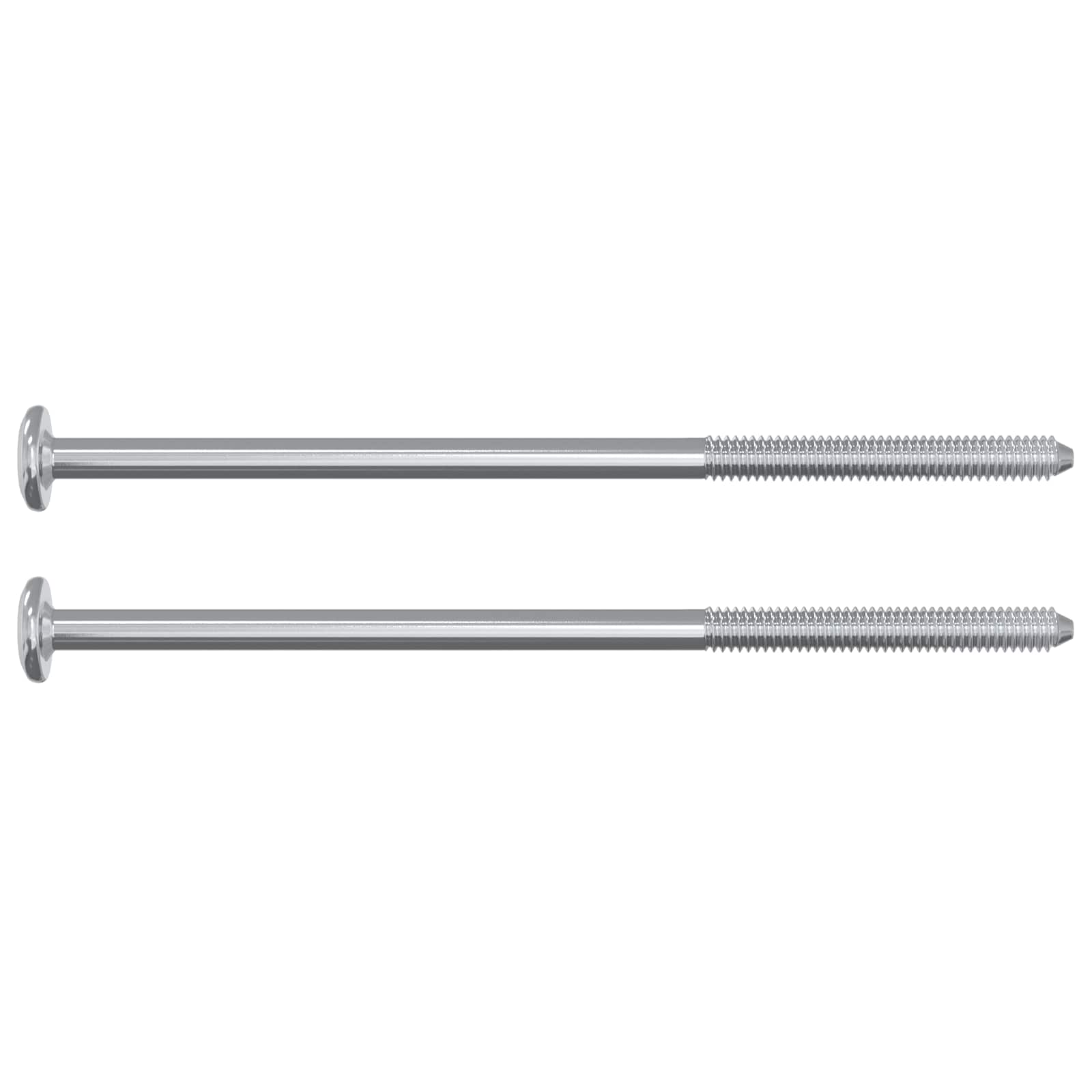 vidaXL Śruba 800 pcs Srebrny M6 x 120 mm Stal