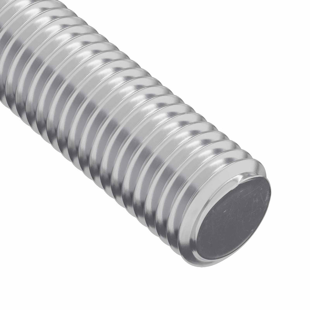 vidaXL Rura gwintowana 2 pcs Srebrny 6 x 120 mm Stal