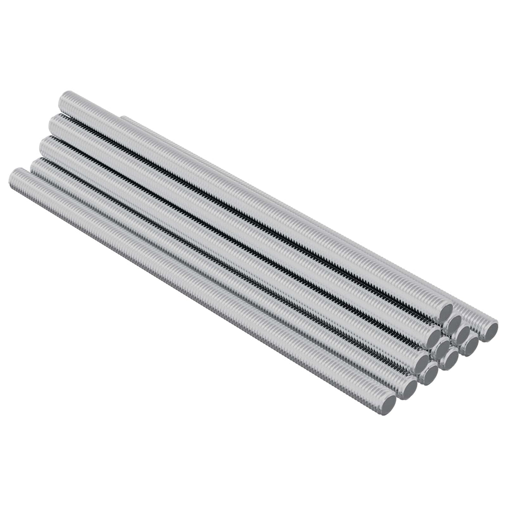 vidaXL Rura gwintowana 900 pcs Srebrny Stal
