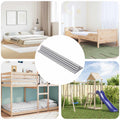 vidaXL Rura gwintowana 600 pcs Srebrny Stal