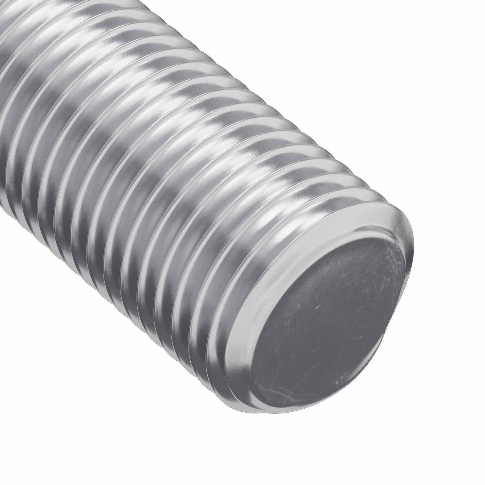 vidaXL Rura gwintowana 12 pcs Srebrny 8 x 55 mm Stal