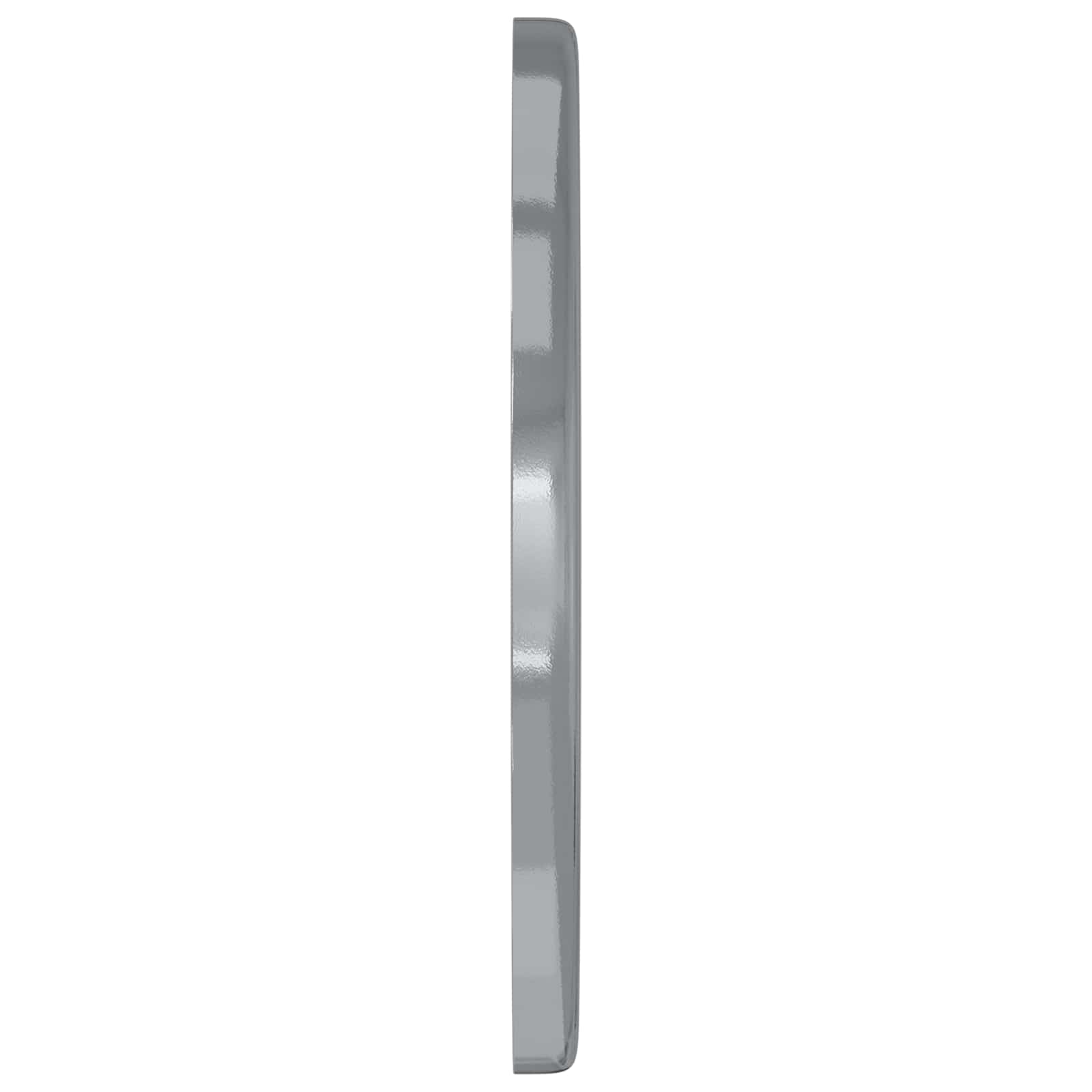 vidaXL Podkładki 12 pcs Srebrny 12 x 12 x 1,2 cm Żelazo
