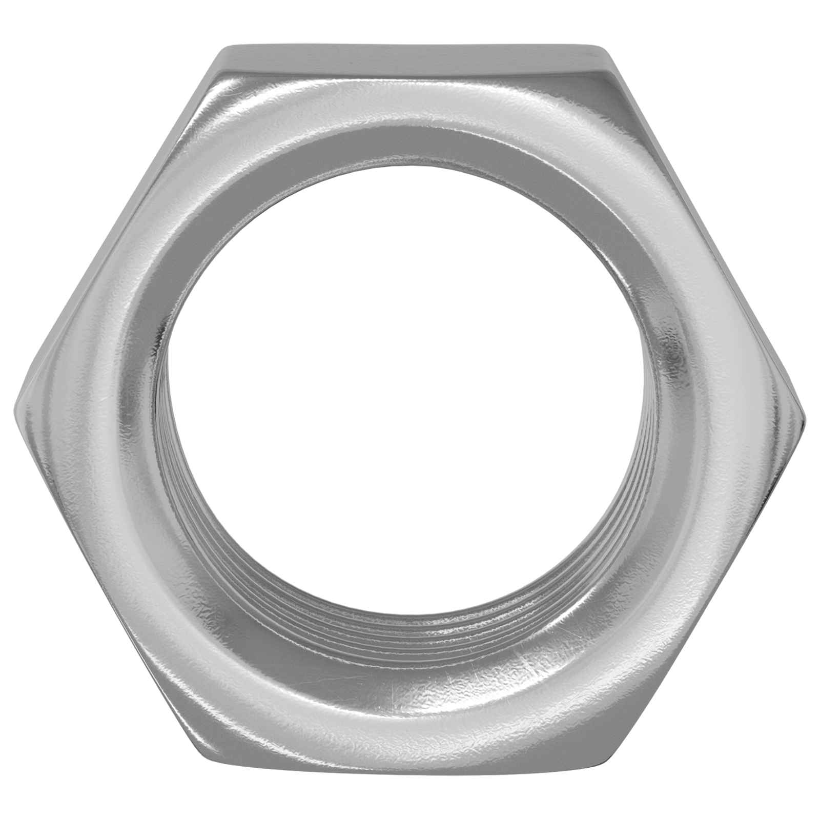 vidaXL Nakrętka sześcienna 12 pcs Srebrny M6 Metal