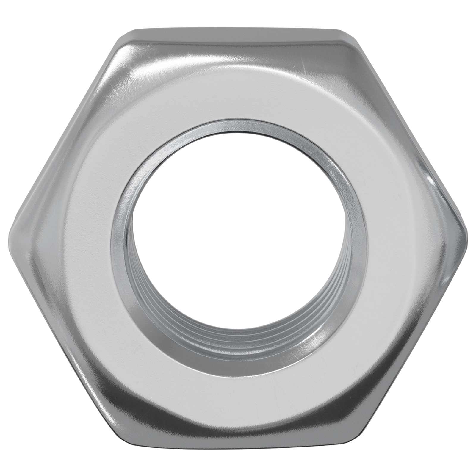 vidaXL Nakrętka sześcienna 2 pcs Srebrny m8 Metal