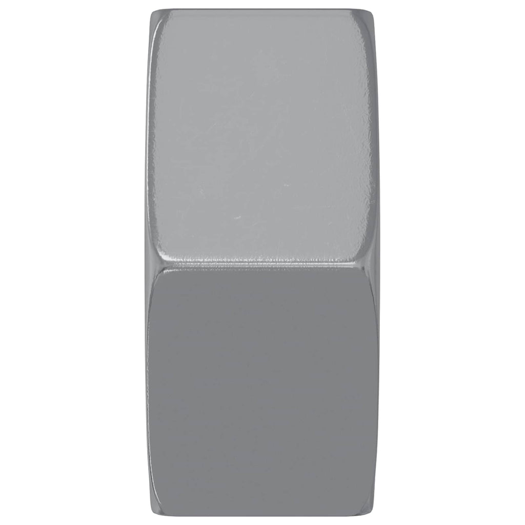 vidaXL Nakrętka sześcienna 12 pcs Srebrny M6 Metal
