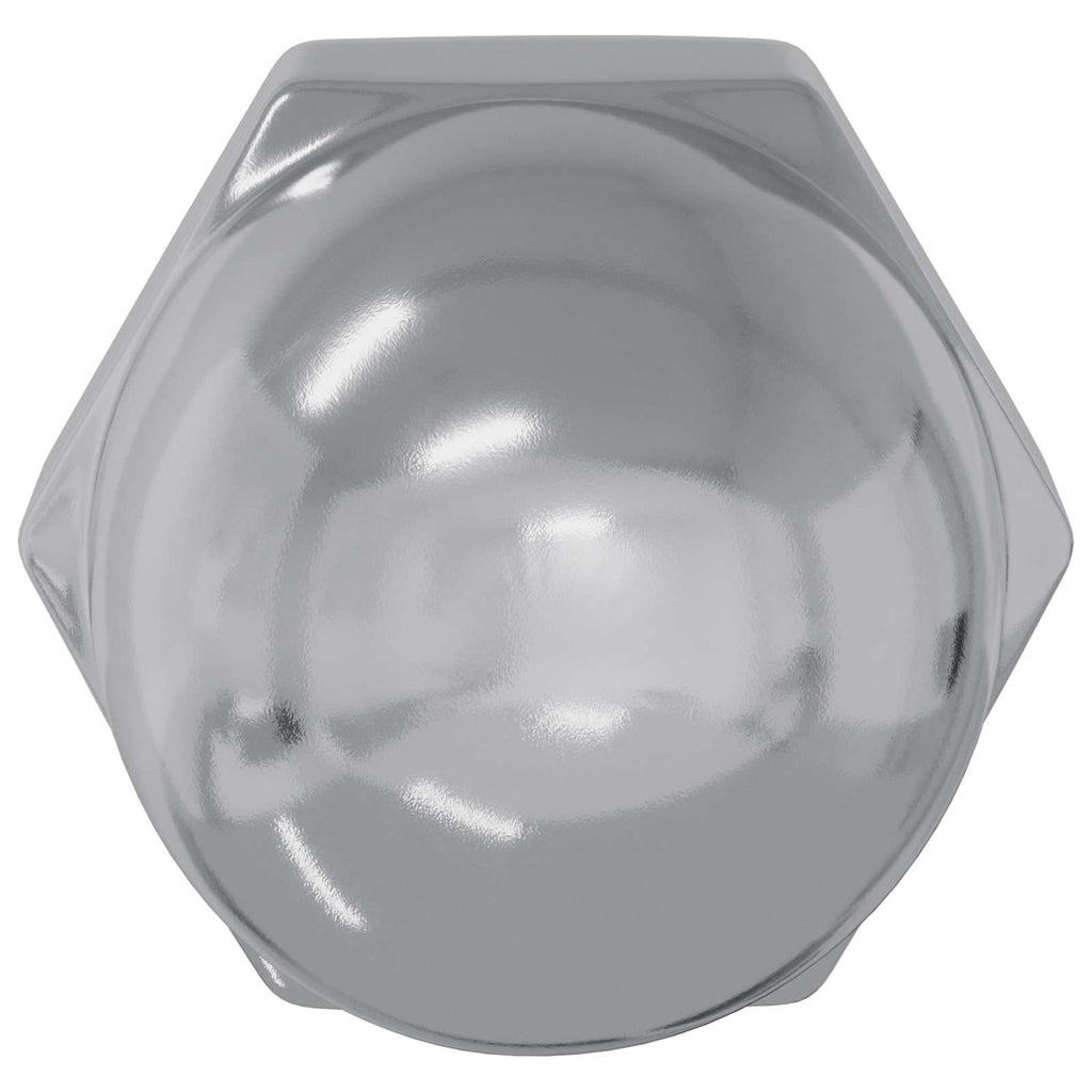 vidaXL Hex Orzechy żołędziowe 2 pcs Srebrny m8 Metal
