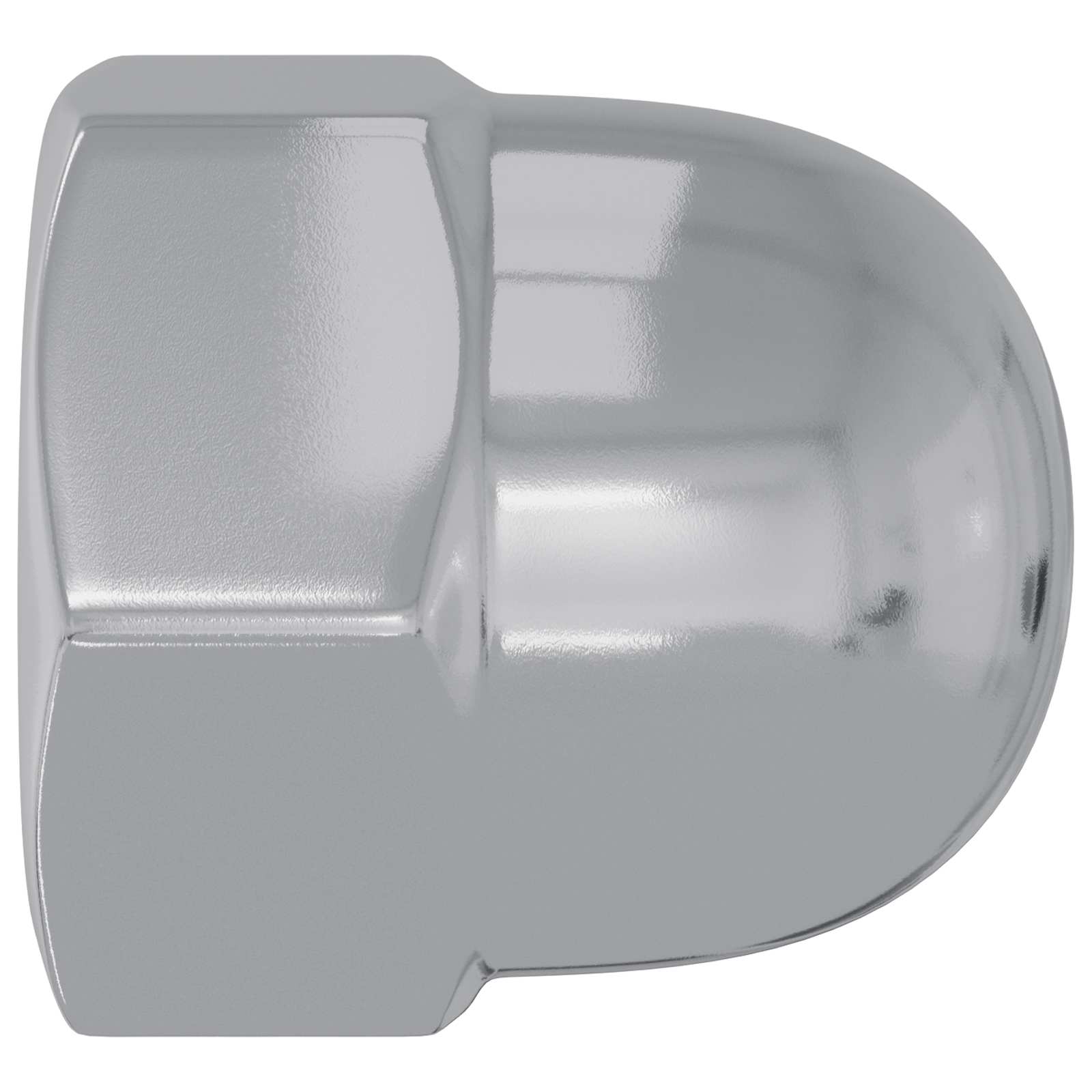 vidaXL Hex Orzechy żołędziowe 2 pcs Srebrny m8 Metal