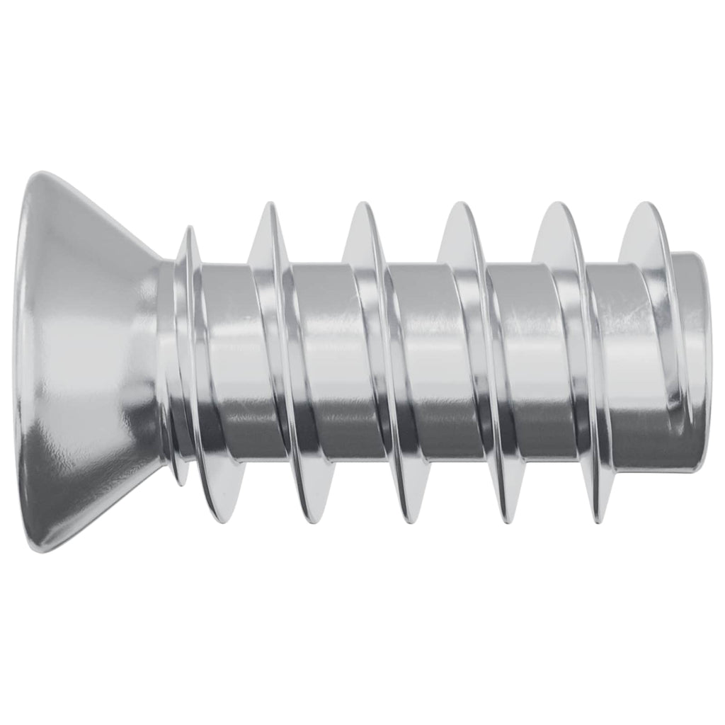 vidaXL Śruba 12 pcs Srebrny M6 x 12 mm Żelazo