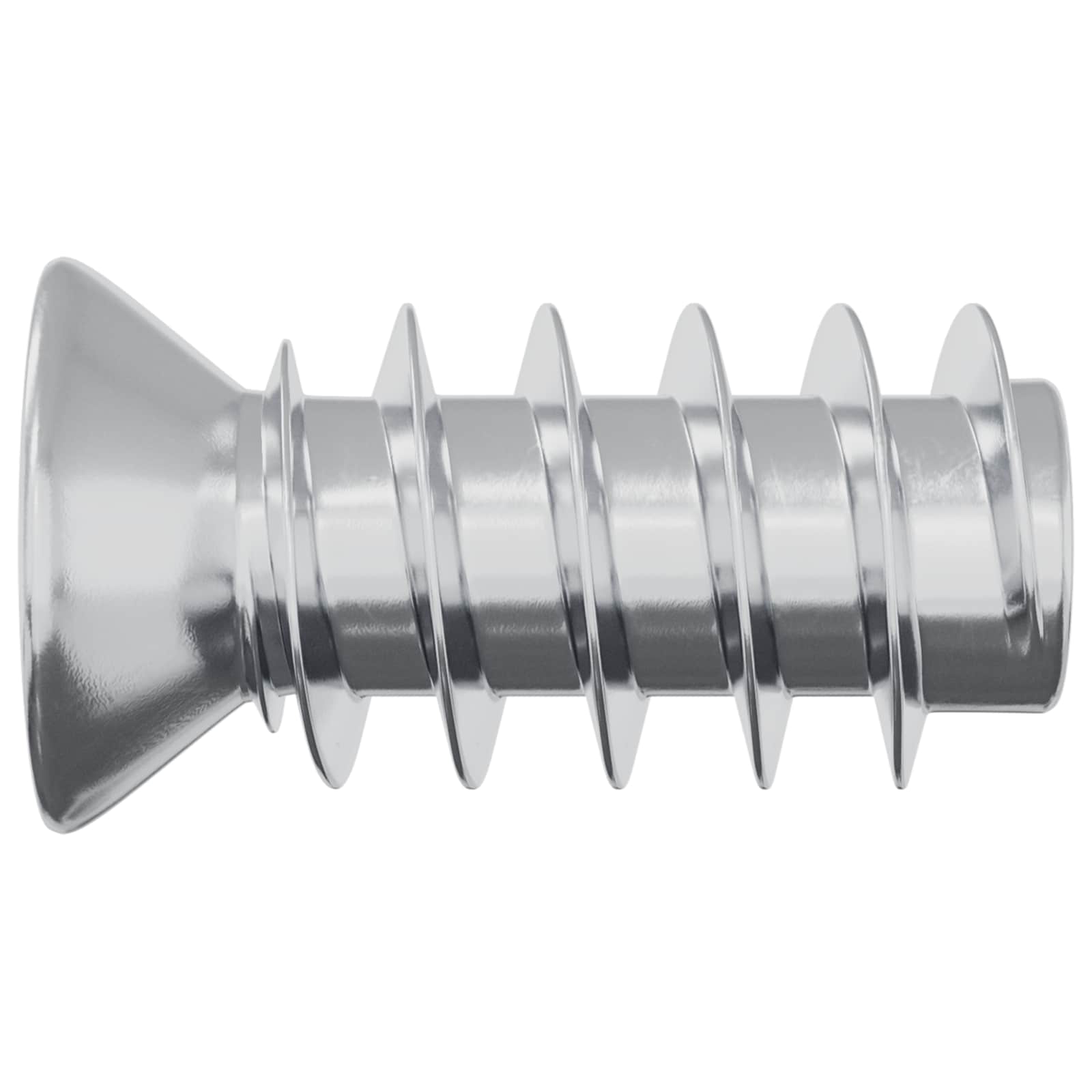 vidaXL Śruba 12 pcs Srebrny M6 x 12 mm Żelazo