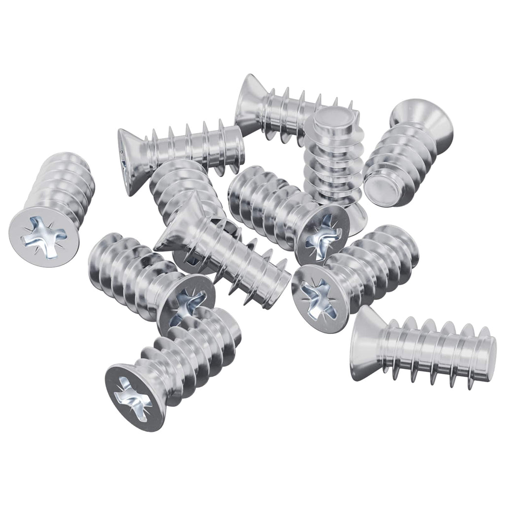 vidaXL Śruba 10909 pcs Srebrny M6 x 12 mm Żelazo