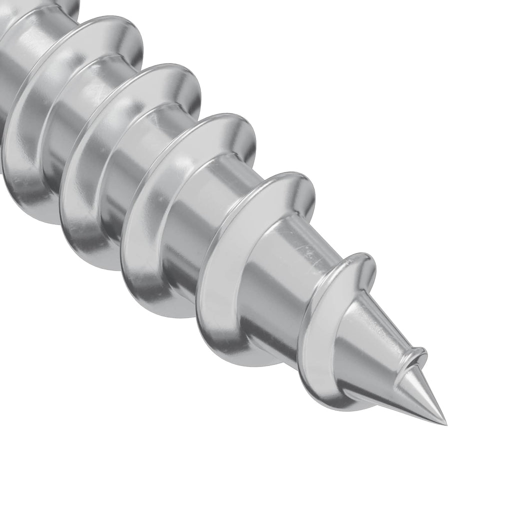 vidaXL Wkręt Drewniany 12 pcs Srebrny M4 x 28 mm Żelazo