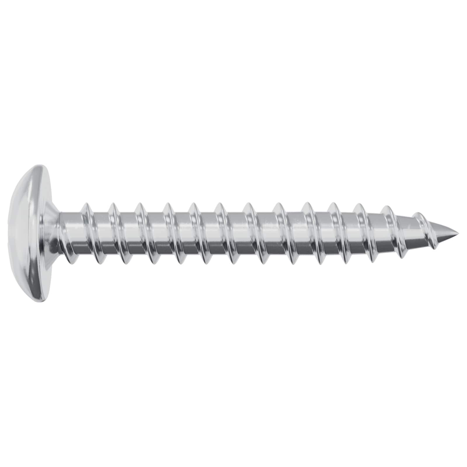 vidaXL Wkręty Drewniane 12 pcs Srebrny M4 x 25 mm Stal