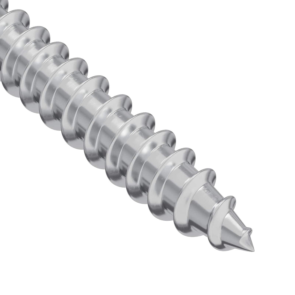 vidaXL Wkręty Drewniane 12 pcs Srebrny M4 x 28 mm Stal