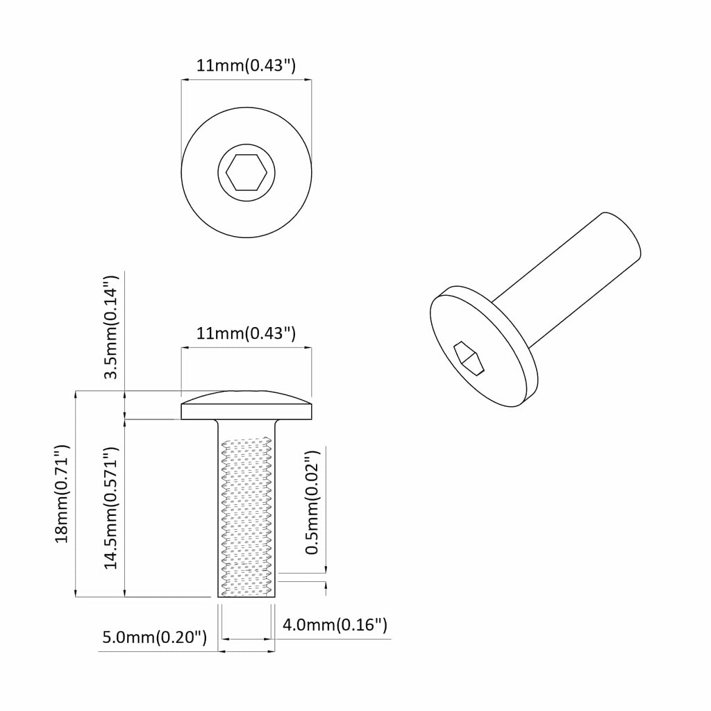 vidaXL Nakrętki Osłonowe 8451 pcs Czarny Metal