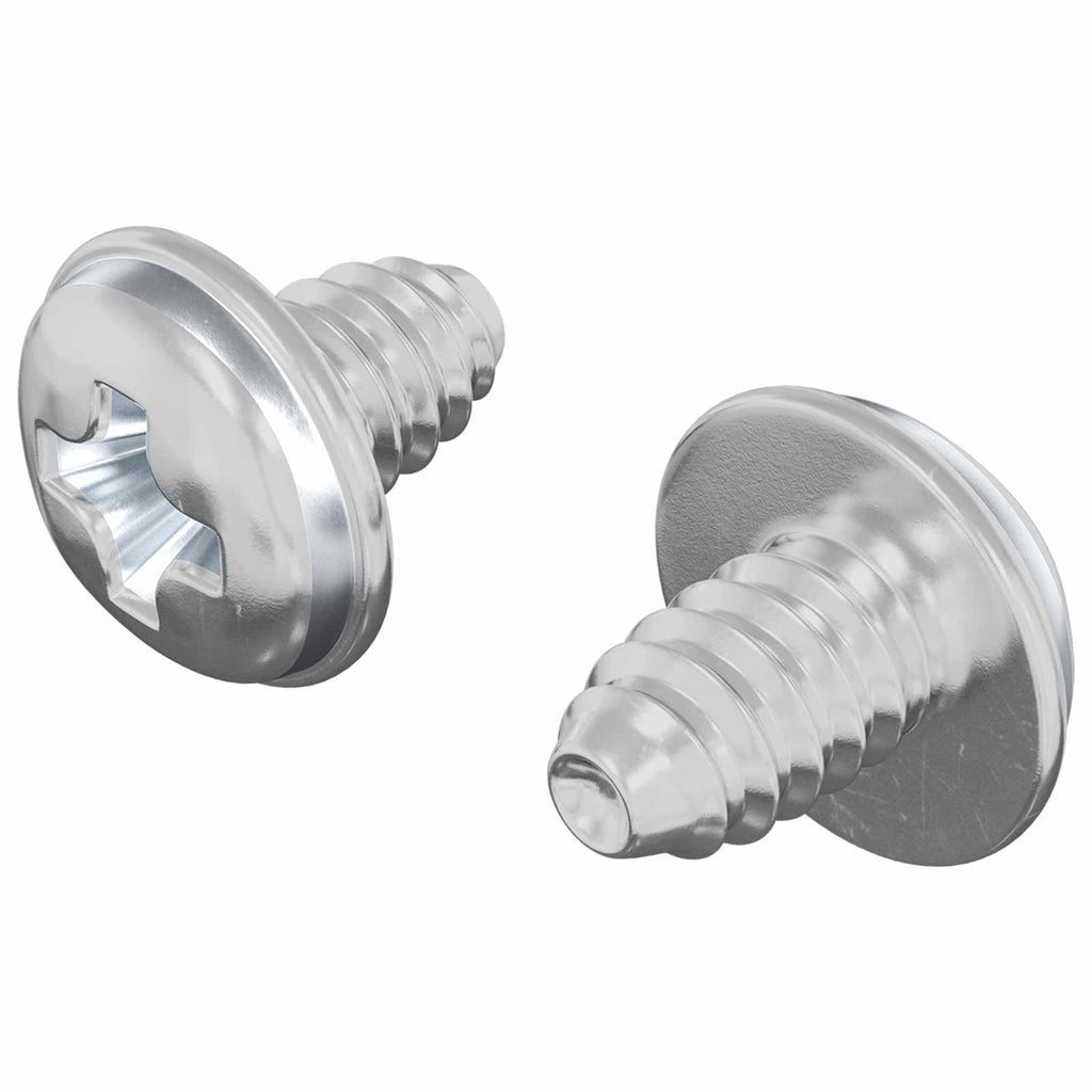 vidaXL Śruby blokujące 2 pcs Srebrny M4 x 5 mm Żelazo