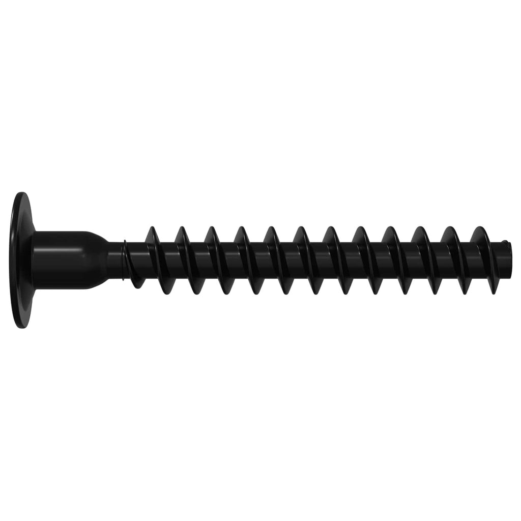 vidaXL Śruba z gniazdem i główką sferyczną 12 pcs Czarny M5 x 40 mm