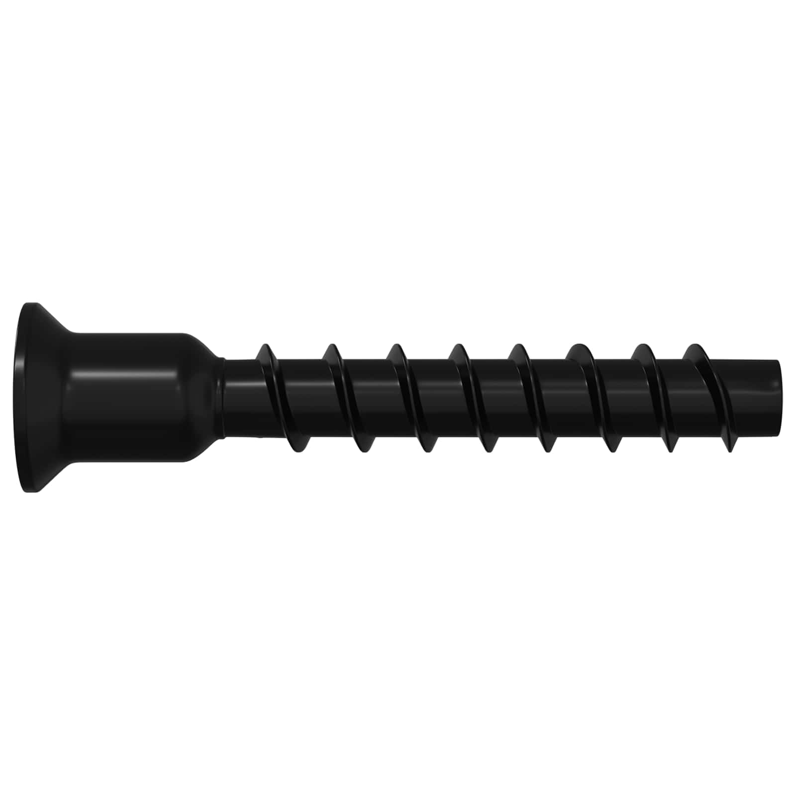 vidaXL Śruba z gniazdem i główką sferyczną 3072 pcs Czarny 7 x 40 mm