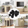 vidaXL Uchwyt szuflady 12 pcs Czarny 15 x 15 x 15mm Kopolimer PP