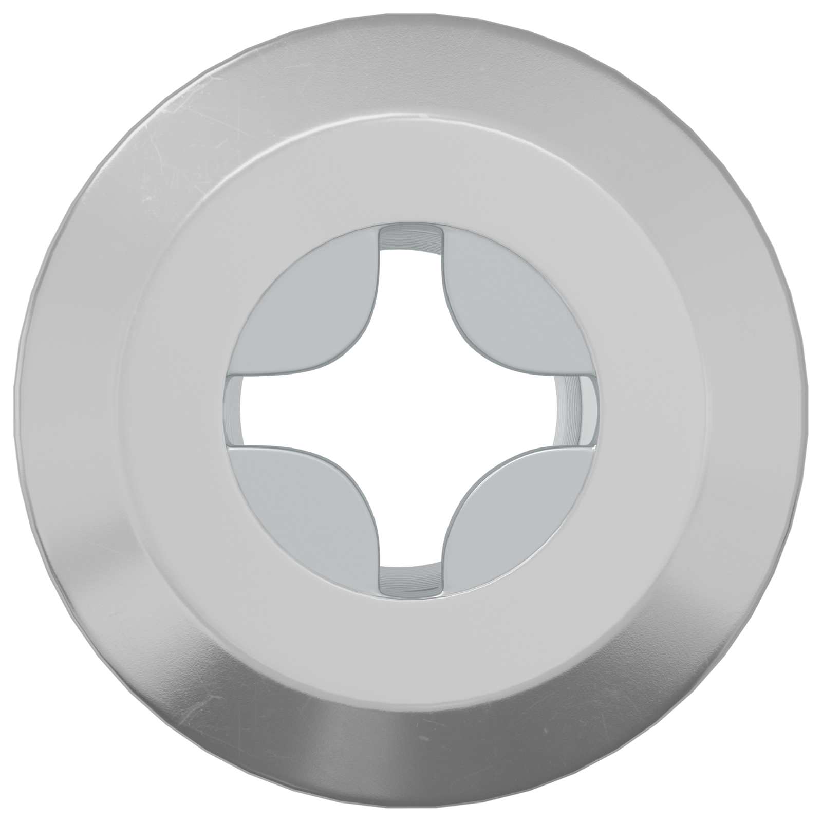 vidaXL Nakretka Zamkowa 2 pcs Nikiel M6 x 15 mm Stal