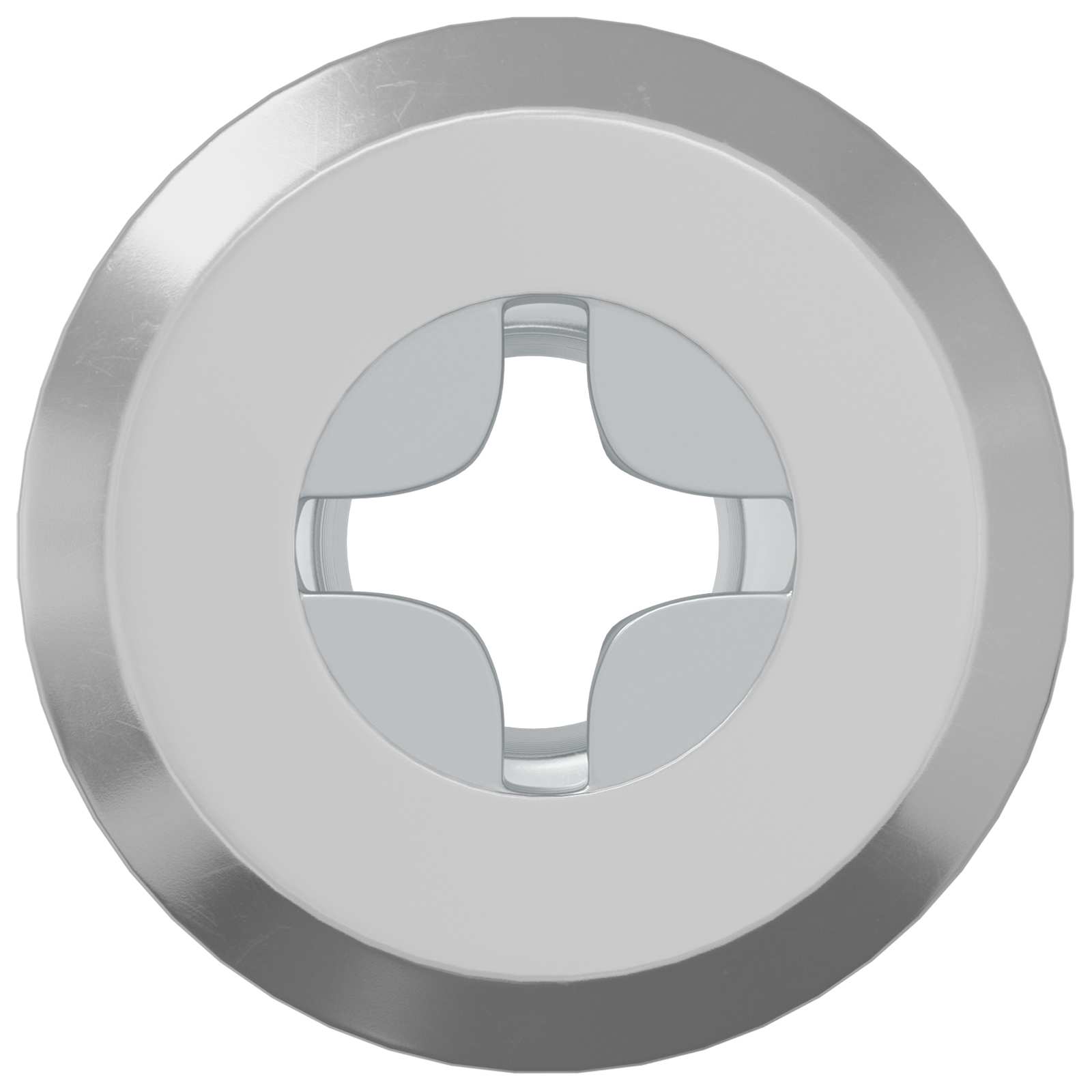 vidaXL Nakretka Zamkowa 2 pcs Srebrny M6 x 15 mm Stal