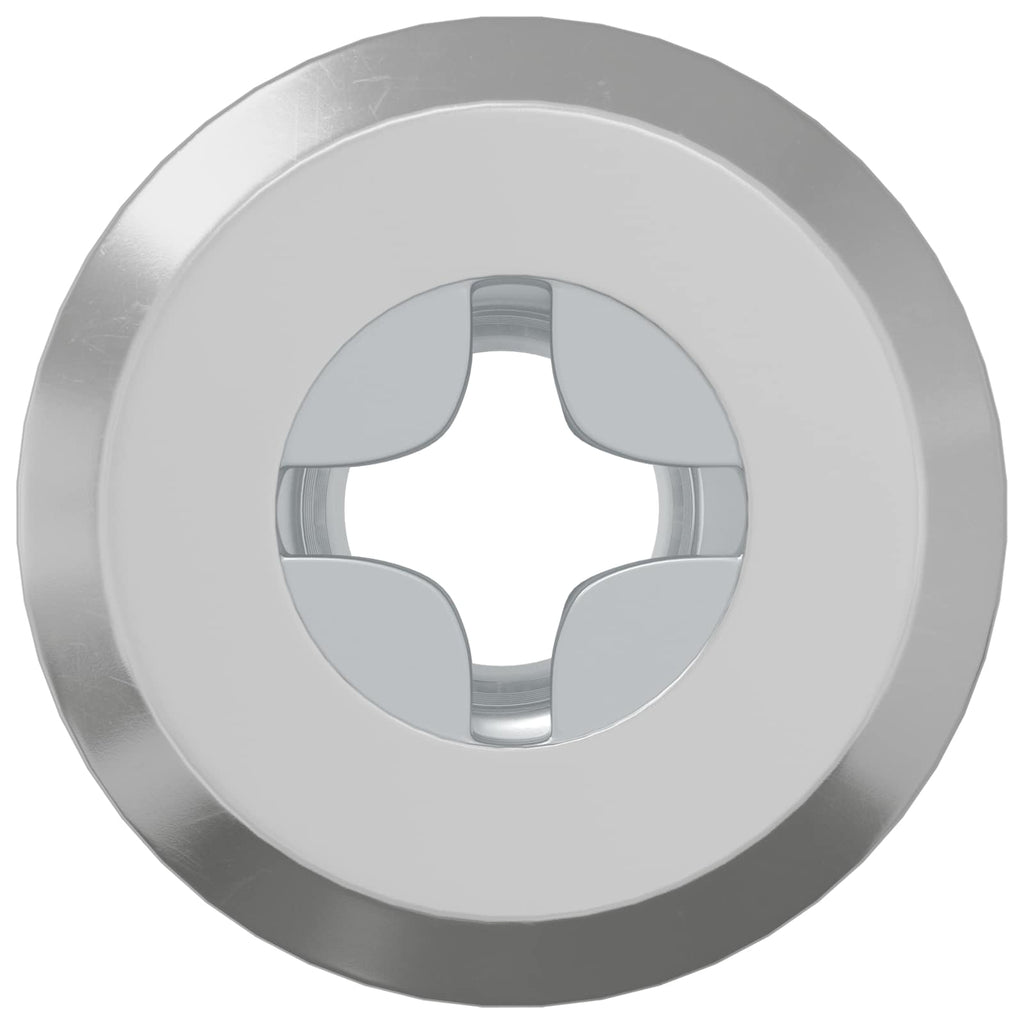 vidaXL Nakretka Zamkowa 12 pcs Srebrny M6 x 25 mm Stal