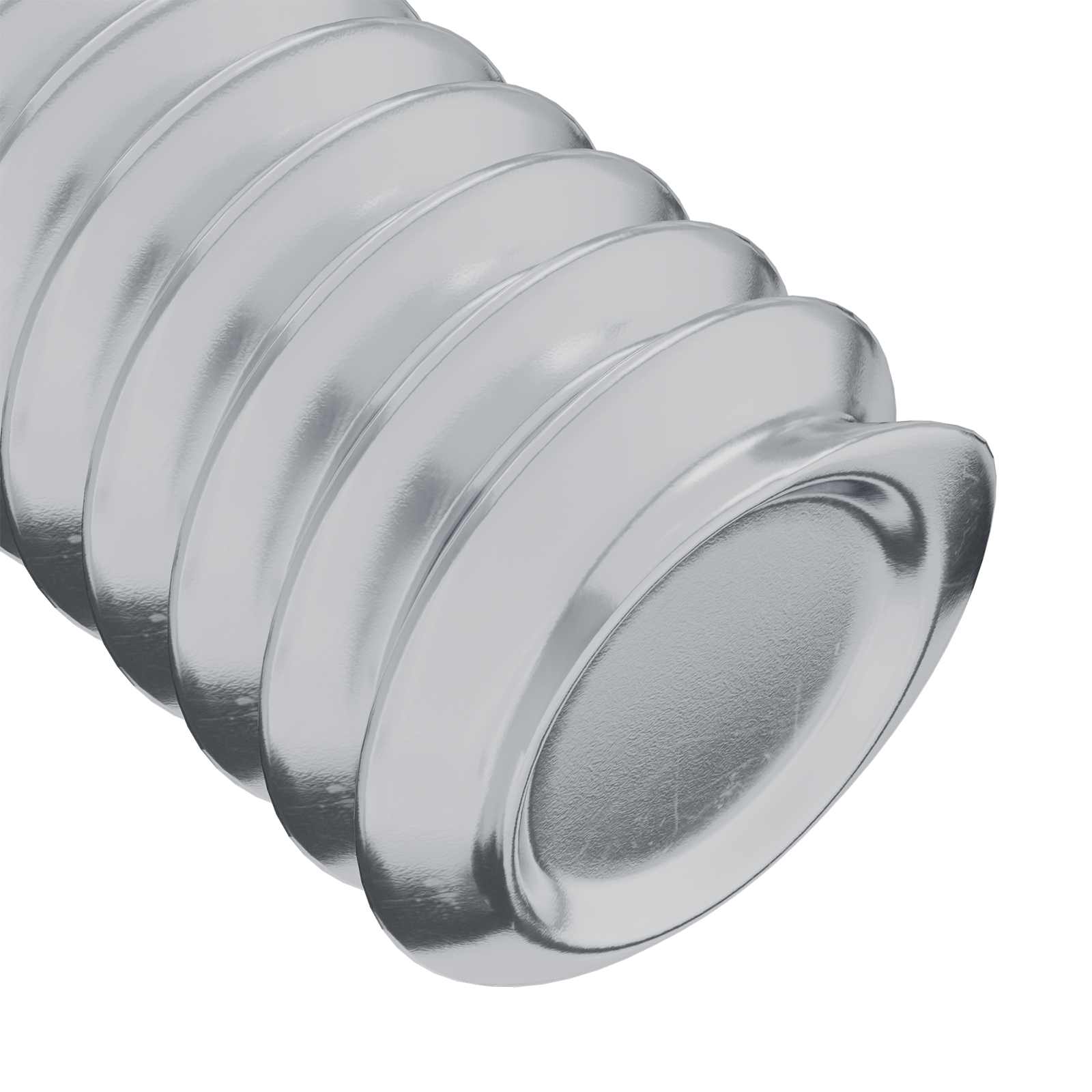 vidaXL Śruba Zablokowująca Gładki 2 pcs Srebrny M6 x 35 mm Stal