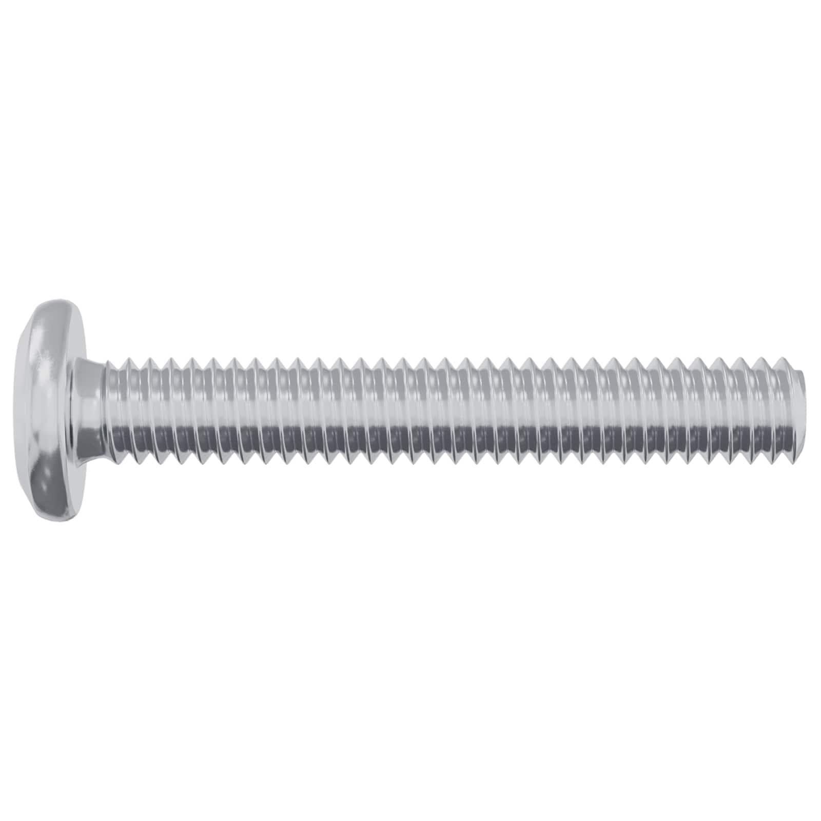 vidaXL Śruba Zablokowująca Gładki 2 pcs Srebrny M6 x 35 mm Stal